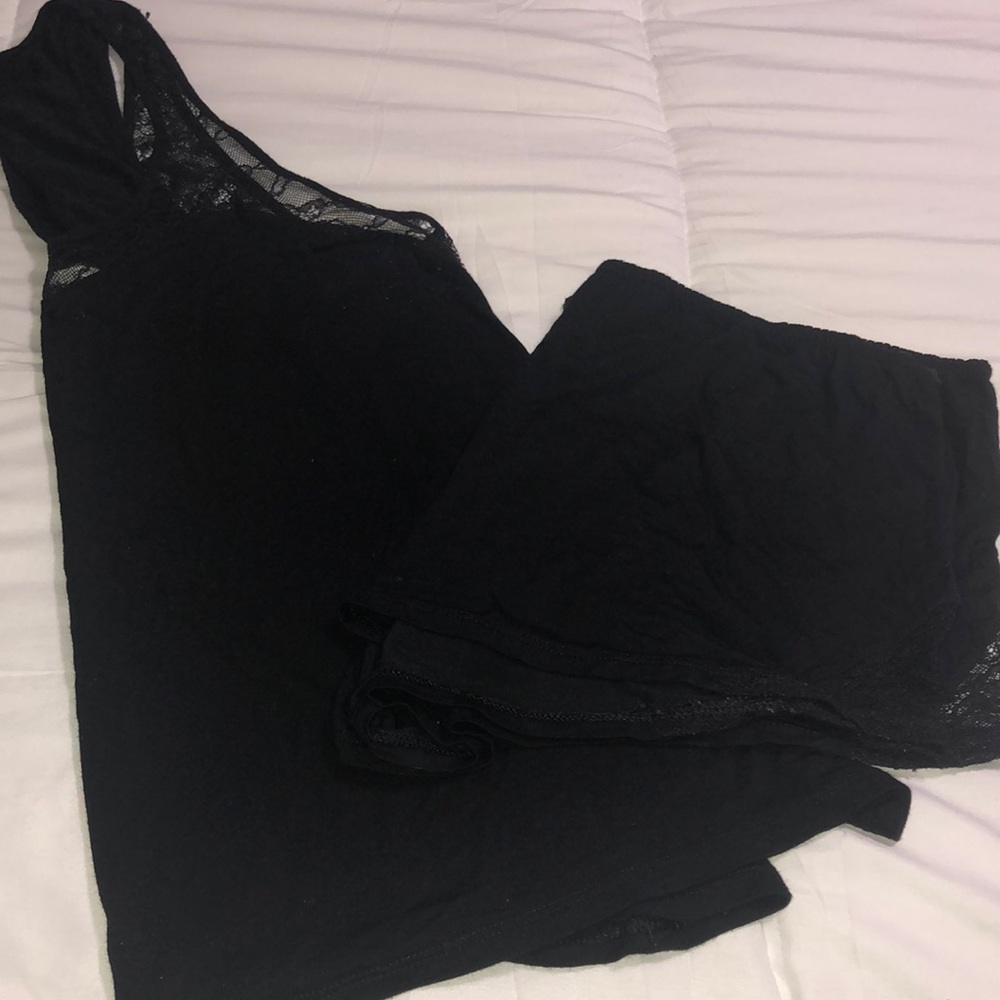Black Pajama Set